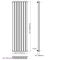 Savy - Black Vertical Single-Panel Designer Radiator - 70" x 18.5"