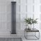 Regent - Anthracite Vertical 3-Column Traditional Cast-Iron Style Radiator - 70.75" x 11.5"