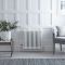 Regent - White Horizontal 4-Column Traditional Cast-Iron Style Radiator - 23.5" x 23.75"