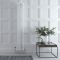 Regent - White Vertical 4-Column Traditional Cast-Iron Style Radiator - 70.75" x 11.5"
