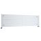 Revive - White Horizontal Single-Panel Designer Radiator - 18.5" x 70"