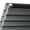 Revive - Anthracite Horizontal Double-Panel Designer Radiator - 14" x 63"