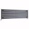 Revive - Anthracite Horizontal Single-Panel Designer Radiator - 18.5" x 63"