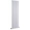 Revive - White Vertical Double-Panel Designer Radiator - 63" x 14"
