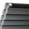 Revive - Anthracite Horizontal Double-Panel Designer Radiator - 18.5" x 70"