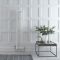 Regent - White Vertical 3-Column Traditional Cast-Iron Style Radiator - 59" x 11.5"