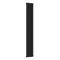 Regent - Black Vertical 2-Column Traditional Cast-Iron Style Radiator - 70.75" x 11.5"