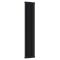 Regent - Black Vertical 2-Column Traditional Cast-Iron Style Radiator - 70.75" x 15"