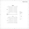 Revive - White Horizontal Single-Panel Designer Radiator - 25" x 39.25"
