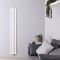 Revive - White Vertical Double-Panel Designer Radiator - 70.75" x 9.25"