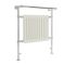 Marquis Electric - White Traditional Plug-In Heated Towel Warmer with Drying Rail - 36.63" x 31.13"
