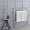 Marquis Electric - White Traditional Plug-In Heated Towel Warmer - 36.75" x 31.25"