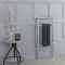Marquis Electric - Anthracite Traditional Plug-In Heated Towel Warmer - 36.75" x 17.75"