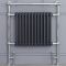 Marquis - Anthracite Traditional Heated Towel Warmer with Drying Rail - 36.75" x 31.25"