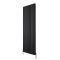 Revive Air - Anthracite Aluminum Vertical Double-Panel Designer Radiator - 70.75" x 23.25"