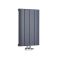 Aurora - Anthracite Aluminum Horizontal Designer Radiator - 23.5" x 14.75"