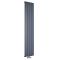 Aurora - Anthracite Aluminum Vertical Designer Radiator - 70.75" x 14.75"