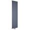 Aurora - Anthracite Aluminum Vertical Designer Radiator - 70.75" x 18.5"