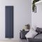 Aurora - Anthracite Aluminum Vertical Designer Radiator - 70.75" x 18.5"