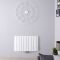 Aurora - White Aluminum Horizontal Designer Radiator - 23.5" x 37.25"