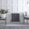 Regent - Anthracite Horizontal 3-Column Traditional Cast-Iron Style Radiator - 23.5" x 23.75"