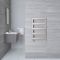 Gradus - Brushed Chrome Hydronic Towel Warmer - 31" x 19.75"