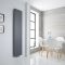 Rubi - Anthracite Vertical Flat-Panel Designer Radiator - 70.75" x 15.75"