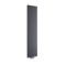 Rubi - Anthracite Vertical Flat-Panel Designer Radiator - 70.75" x 15.75"