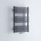Arch - Anthracite Hydronic Heated Towel Warmer - 29" x 19.75"