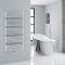 Arch - White Hydronic Heated Towel Warmer - 50" x 23.5"