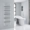 Arch - White Hydronic Heated Towel Warmer - 60.25" x 19.75"