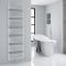Arch - White Hydronic Heated Towel Warmer - 70.75" x 19.75"