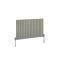 Revive - Sage Green Horizontal Double-Panel Designer Radiator - All Sizes