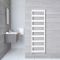 Gradus - White Hydronic Towel Warmer - 62.5" x 19.75"