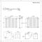 Revive Caldae - White Horizontal Double-Panel Designer Radiator - 25" x 32.44"