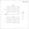 Revive - Anthracite Horizontal Single-Panel Designer Radiator - 25" x 55.75"