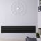 Revive - Black Horizontal Double-Panel Designer Radiator - 14" x 63"