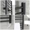 Nox Electric - Matte Black Flat Plug-In Towel Warmer - 63” x 23 5/8”