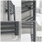 Neva Electric - Anthracite Flat Plug-In Towel Warmer - 70 1/4” x 23 5/8”