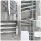 Neva Electric - Chrome Flat Plug-In Towel Warmer - 63” x 19 5/8”
