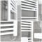 Neva Electric - White Flat Plug-In Towel Warmer - 31 5/8” x 19 5/8”