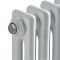 Regent - White Horizontal 2-Column Traditional Cast-Iron Style Radiator - 11.75" x 46.75"