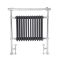 Marquis - Anthracite Traditional Heated Towel Warmer with Drying Rail - 36.75" x 31.25"