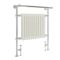 Marquis - White Traditional Heated Towel Warmer with Drying Rail - 36.75" x 31.25"
