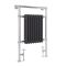 Marquis - Anthracite Traditional Heated Towel Warmer - 36.75" x 24.5"