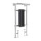 Marquis - Anthracite Traditional Heated Towel Warmer with Drying Rail - 36.75" x 17.75"