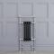 Marquis - Black Traditional Heated Towel Warmer with Drying Rail - 36.75" x 17.75"