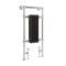 Marquis - Black Traditional Heated Towel Warmer - 36.75" x 17.75"