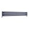Revive - Anthracite Horizontal Single-Panel Designer Radiator - 9.25" x 70"