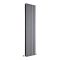 Delta - Anthracite Vertical Double Slim-Panel Designer Radiator - 70" x 19.25"